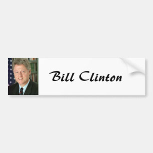 Bill Clinton Bumper Sticker