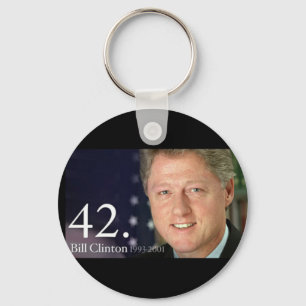 Bill Clinton Key Ring