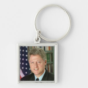 Bill Clinton Key Ring