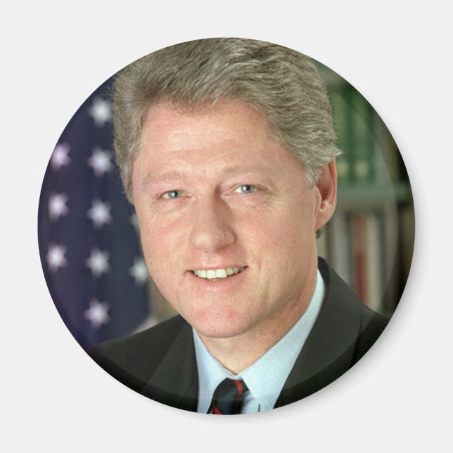 Bill Clinton Magnet (Front)