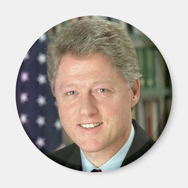 Bill Clinton Magnet (Front)