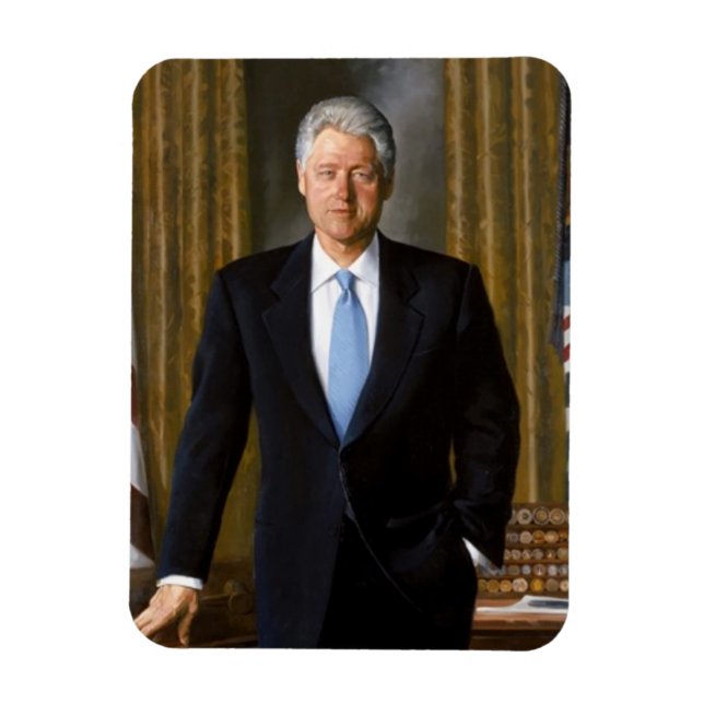 Bill Clinton Official Portrait Magnet (Vertical)
