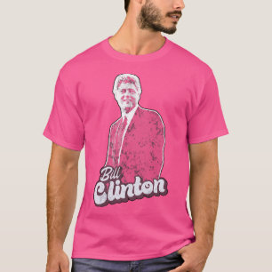 Bill Clinton Saxophone Fan Art T-Shirt