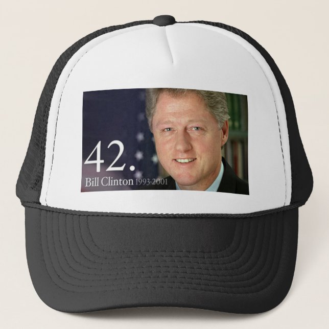 Bill Clinton Trucker Hat (Front)