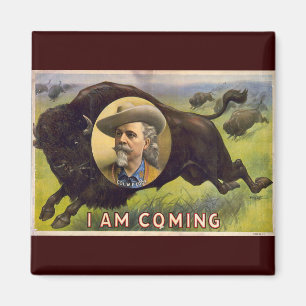 Bill Cody -1899 Magnet