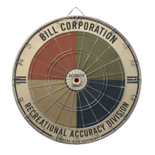 Bill Corporation Recreational Accuracy Division Dartboard