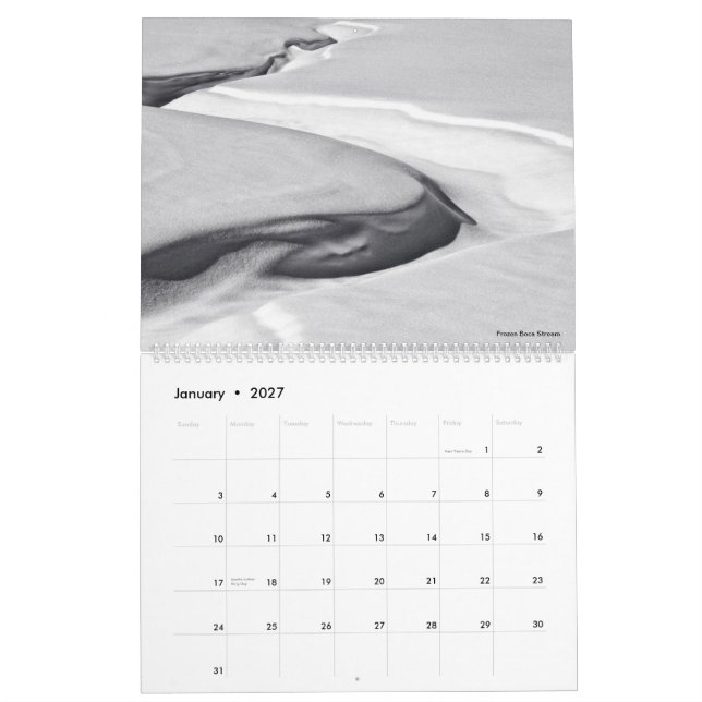 Bill Langton's Fine Art Photography 2014 Calendar (Jan 2027)