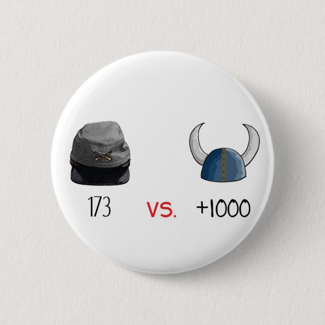 Bill vs. Eric (age version) - button (Front)