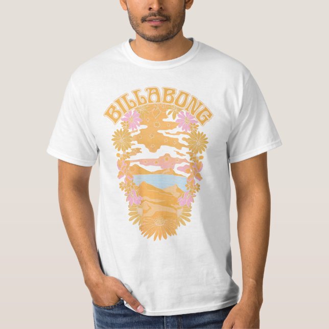 BILLABONG Stay Golden Girls Boyfriend Tee (Front)