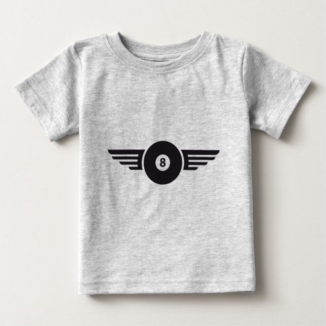 Billard 8 baby T-Shirt (Front)