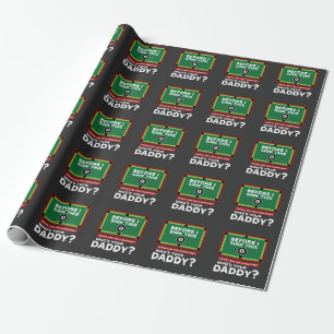 Billard Biliard Love Snooker Pool Funny Daddy Dad Wrapping Paper