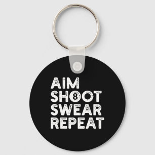 Billard Billiards Pool Snooker Key Ring