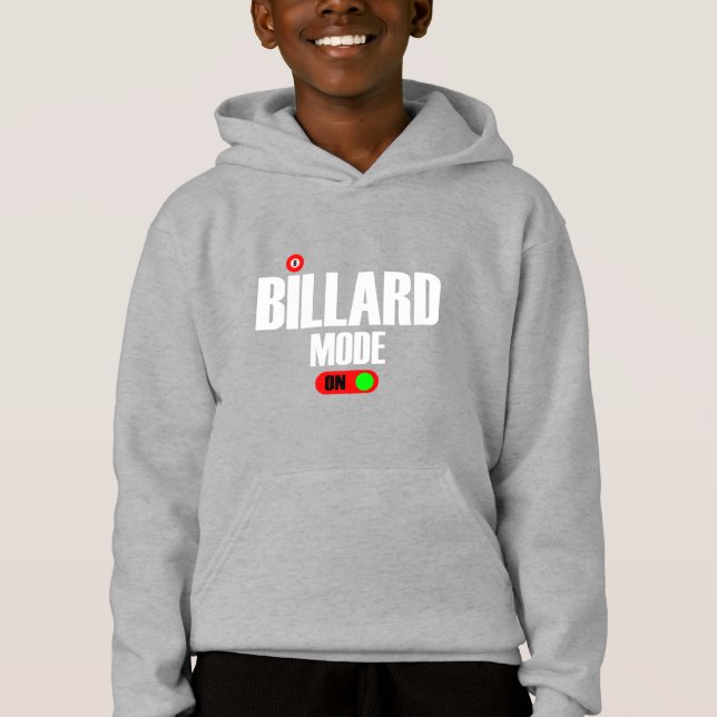 Billard Play mode On Funny Apparel Gift Player (Front)