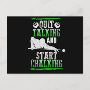 Billard Style Postcard