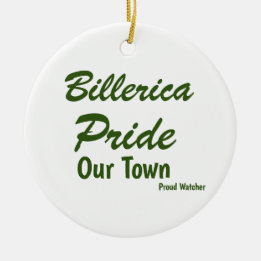 Billerica Pride - Our Town USA - Proud Watcher Ceramic Tree Decoration
