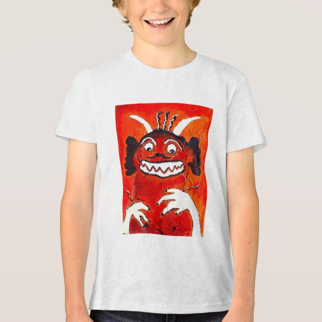 Billi Bosch & The Monster Tri-Blend Shirt (Front)