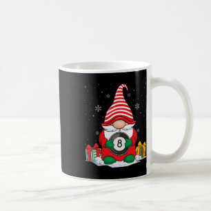 Billiard Ball Christmas Gnomes Cute Billiard Ball  Coffee Mug