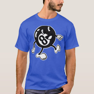 Billiard Ball toon 8Ball T-Shirt