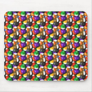 Billiard Balls Mouse Pad