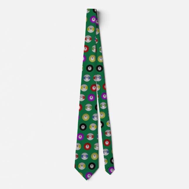 Billiard Balls Tie (Front)