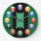Billiard Balls Wall Clock