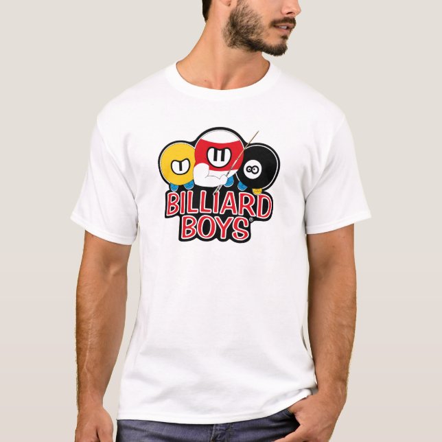 Billiard Boys Logo T-Shirt (Front)