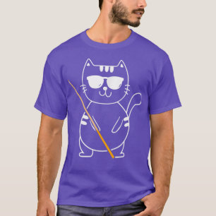 Billiard Cat  Billiard Player Billard 8Ball Pool S T-Shirt