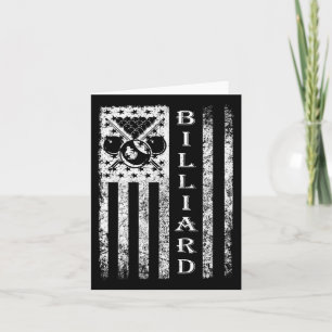 Billiard Flag - Flag Billiards Outfit Billiard Pla Card
