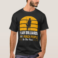 Billiard Gift Funny Pool Player Shark Sarcastic Hu