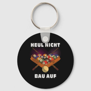 Billiard Heul Nicht U Auf Player Sport Pool Billia Key Ring