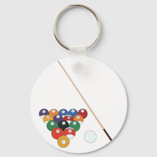 Billiard Key Ring