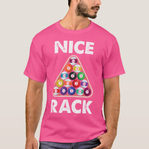 Billiard Nice Rack Billiard Player T-Shirt