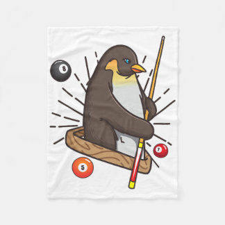 Billiard Penguin Hustler Pool Shirts Girls' Snooke Fleece Blanket