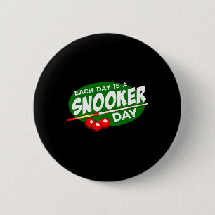 Billiard Player Snooker Pool Game Lover Funny  6 Cm Round Badge