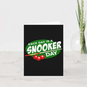 Billiard Player Snooker Pool Game Lover Funny  Card