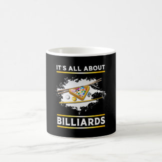 Billiard Pool Billiards Snooker 8 Ball Funny Gift Coffee Mug