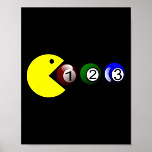 Billiard Pool Ll - Funny Billiards Player Lover Te Poster