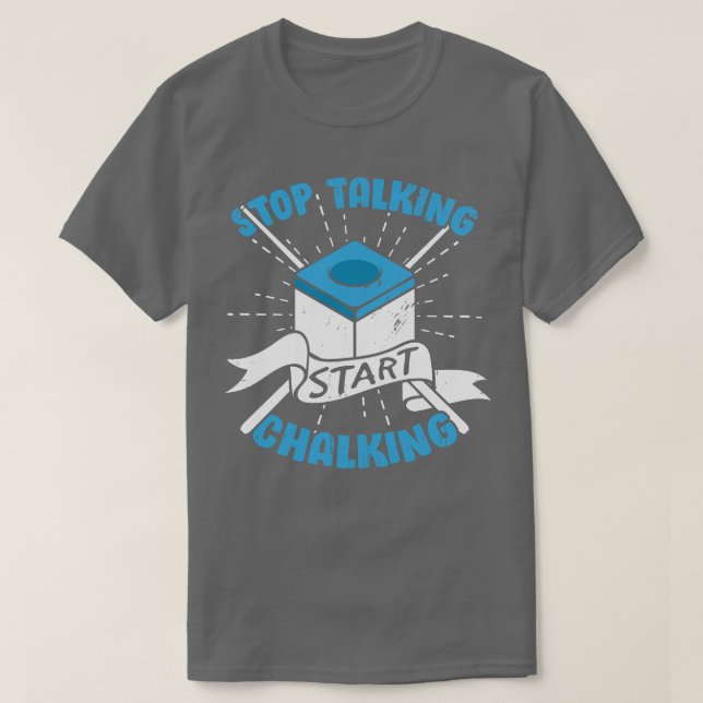 Billiard Pool Snooker Player Gift  T-Shirt (Design Front)