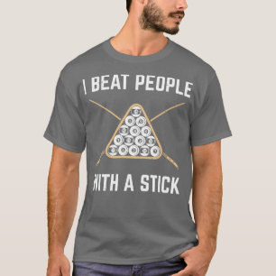 Billiard Pool Snooker Player T-Shirt