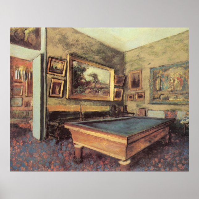 Billiard Room Poster (Front)
