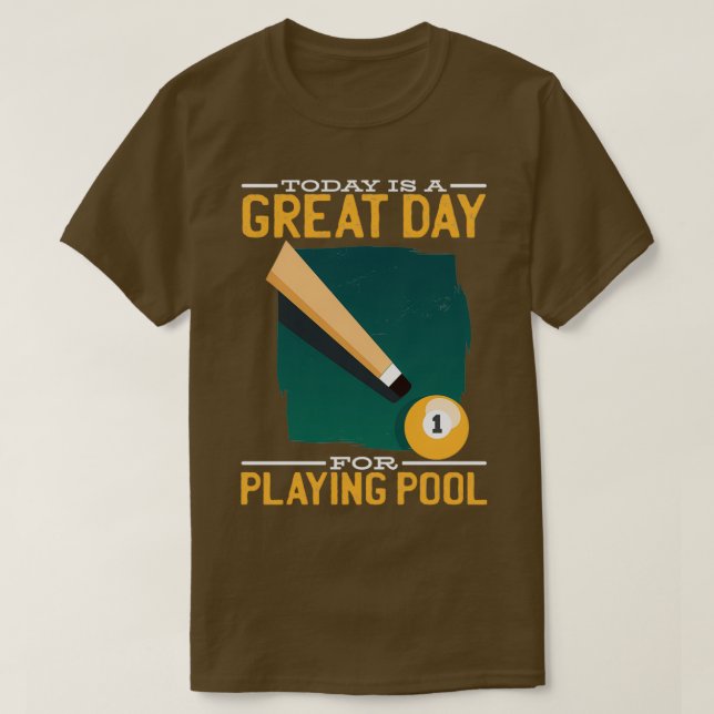 Billiard Team for a Billiard Lover T-Shirt (Design Front)
