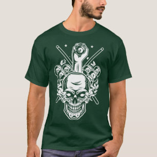 Billiard With Pool Skills Sports Hob T-Shirt