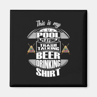 Billiards 8 Ball Pool Player Sarcasm Novelty Humou Magnet