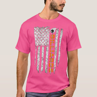 Billiards American Flag  Billiard  s  T-Shirt