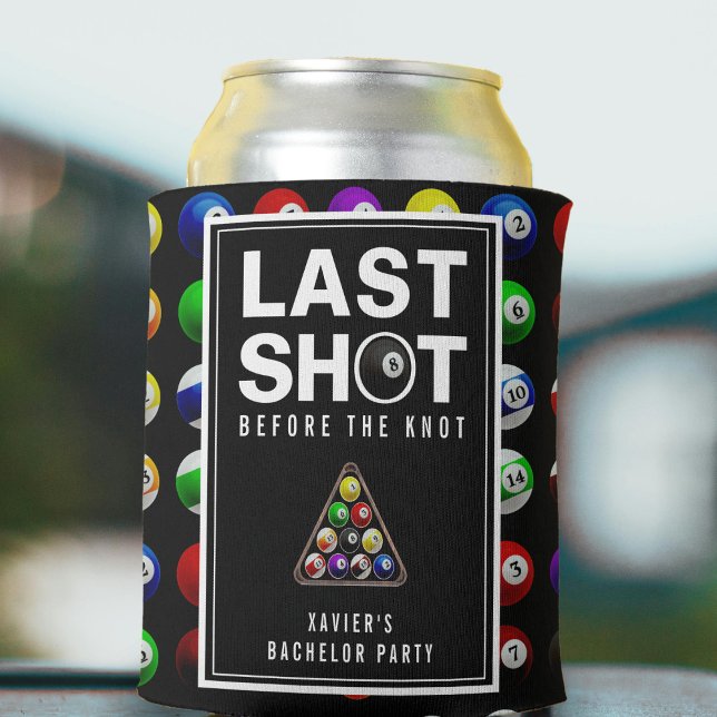 Billiards Bachelor Party Last Shot Pool Ball Can Cooler (Billiards Bachelor Party Last Shot Pool Ball Can Cooler
)