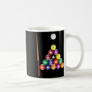 Billiards Bar League 8-ball Pool Team Men Women Coffee Mug