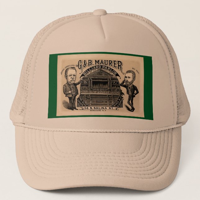 Billiards: Billiard Parlour or Pool Hall Cap or (Front)