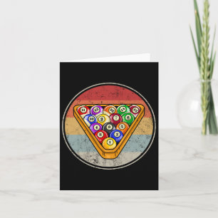 Billiards Billiard Player Card