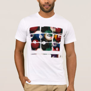 Billiards Close_Ups Grid - T-Shirt