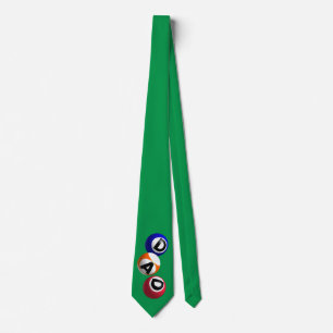 Billiards Dad Tie